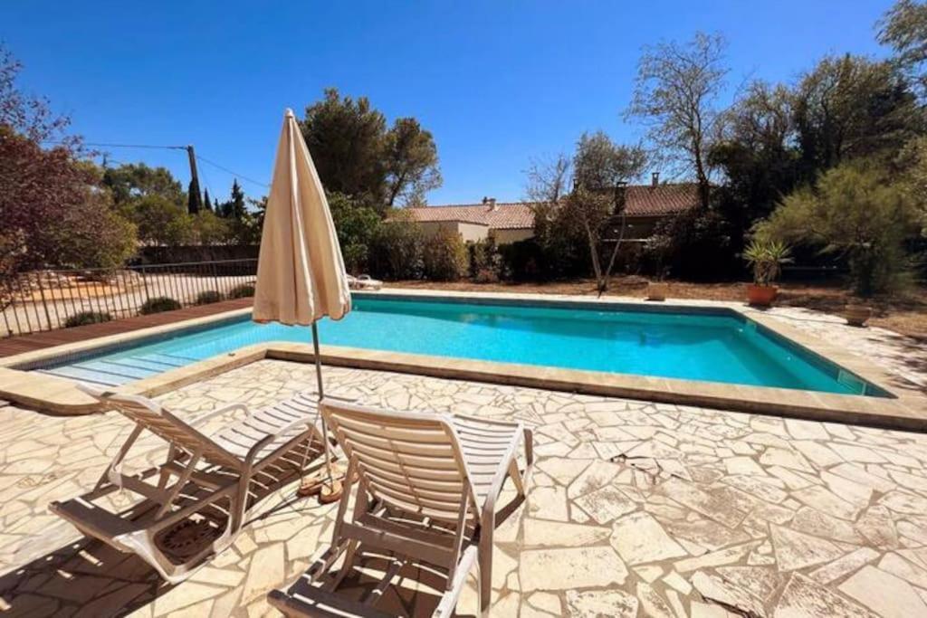Apartamento Petit Terme - Piscine - Clim - Parking Les Angles  Exterior foto